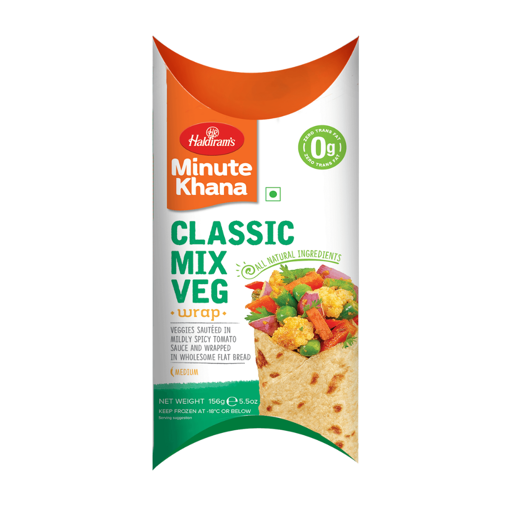 Haldiram Wrap Mix Vegetable 156 g buy online USA - 1